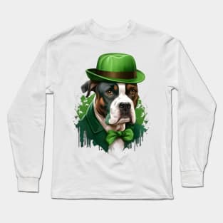 Cool Dad Dog Of St. Patrick's Day Long Sleeve T-Shirt